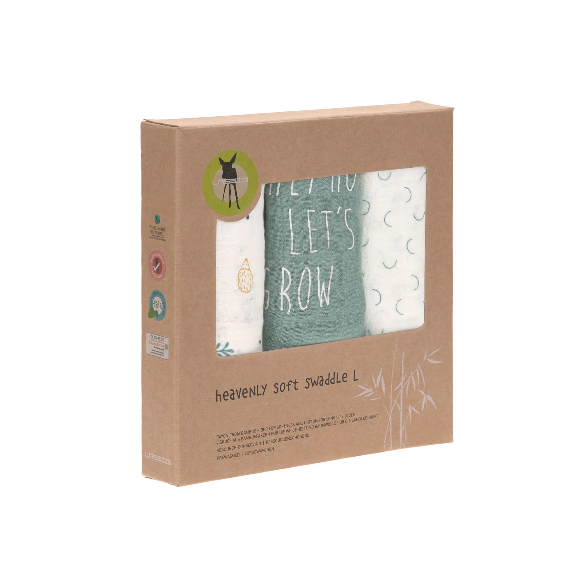 Muslin Swaddle 3er Set - Garden Explorer Boy