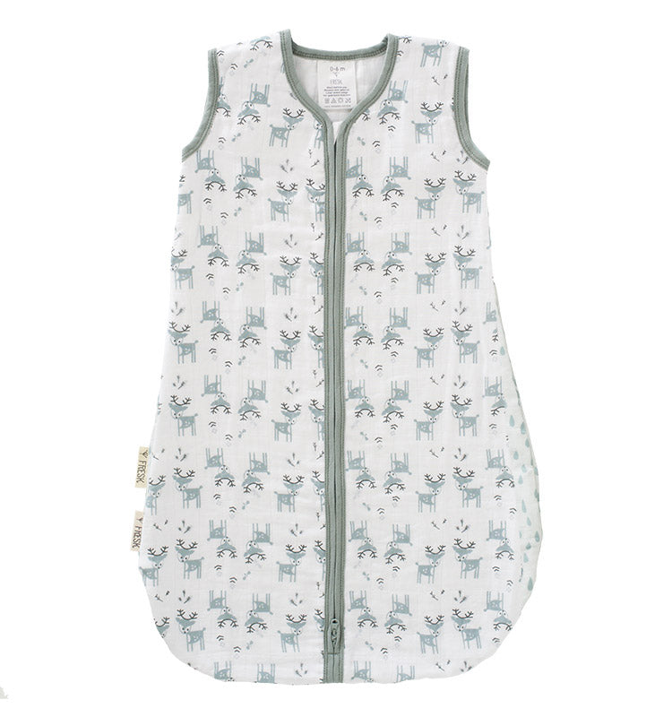 c&a musselin schlafsack Fresk || Musselin Baby Schlafsack || Deer Forest green || ab Geburt – Kristin Weiss Manufaktur