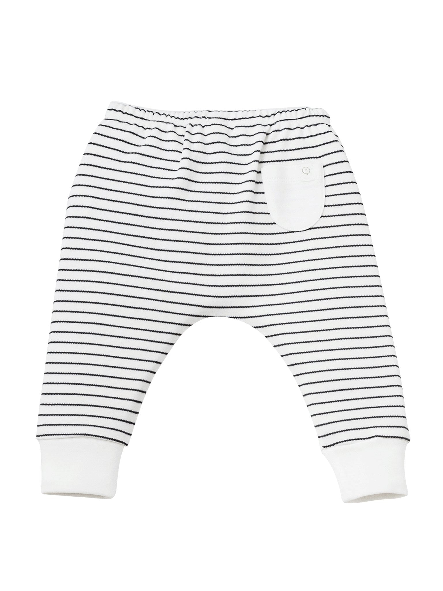 Yoga Pant weiß graue Streifen