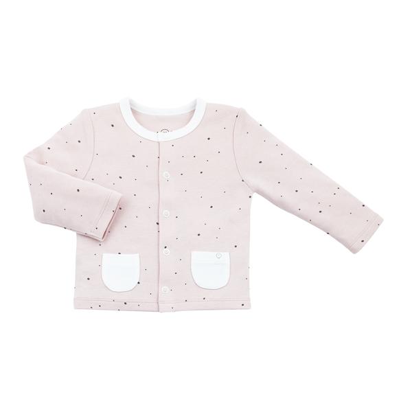 Cardigan Stardust langarm rosa