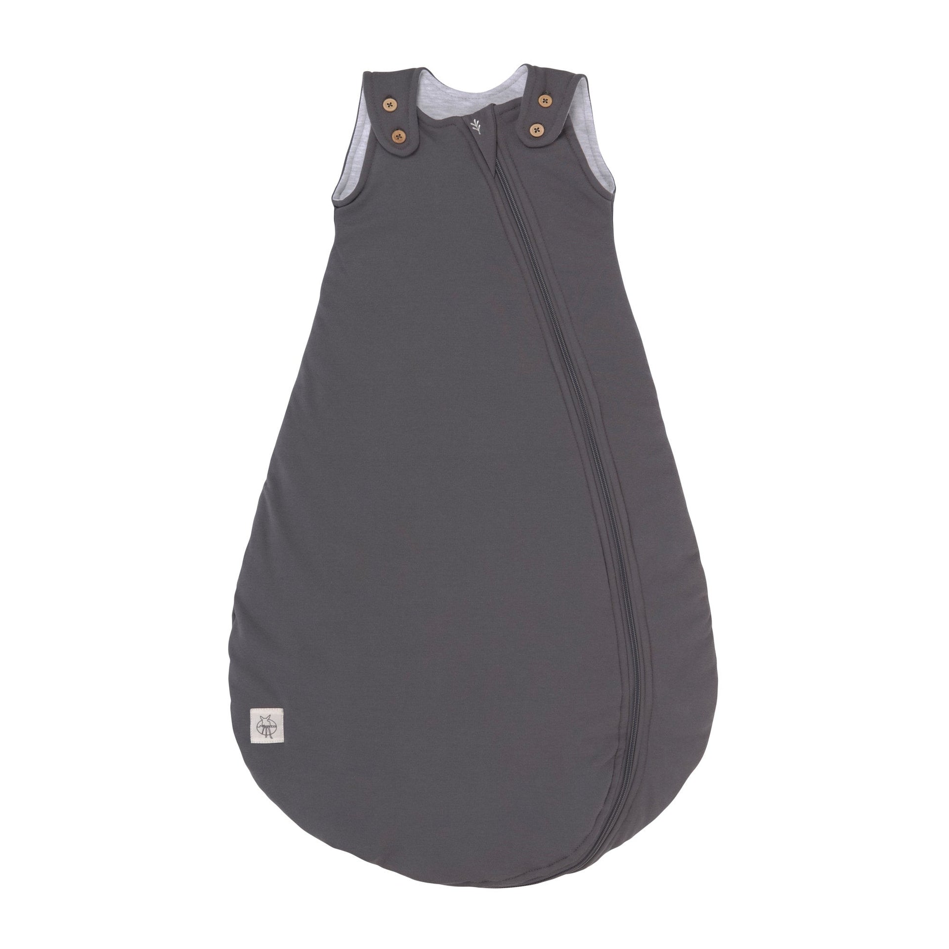 Lässig || Baby Schlafsack || Anthrazit ab Geburt – Kristin Weiss Manufaktur