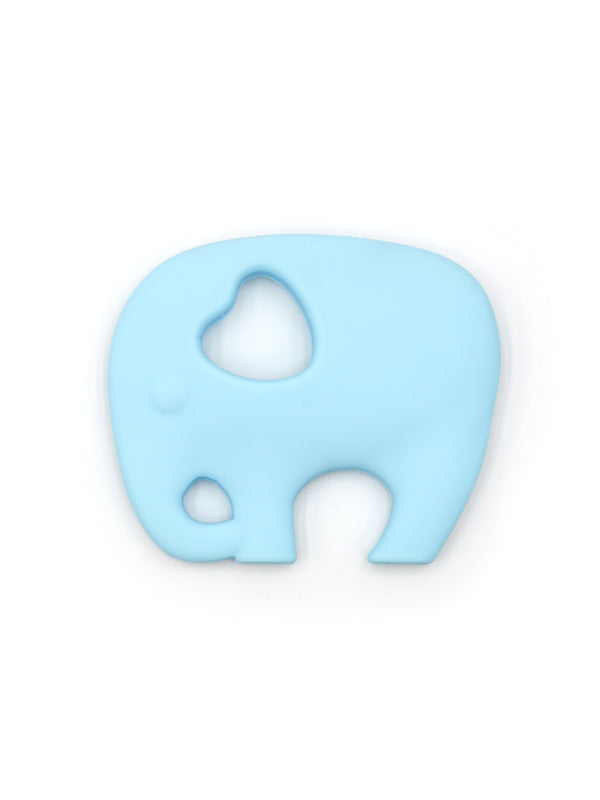 Silikon Teether - Elefant hellblau