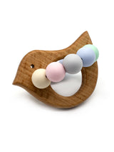 Teething ring grab || Birdy pastel