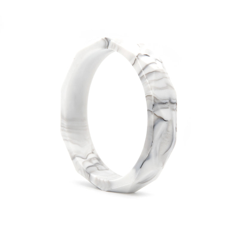 Bangle nursing bracelet - Diamond marble