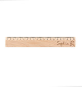Wooden ruler - 20cm personalizable