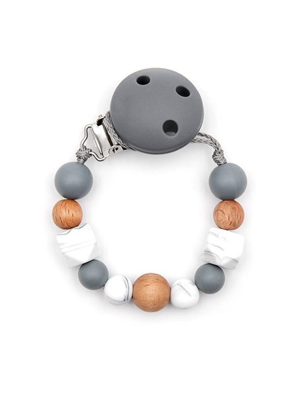 Pacifier chain - Marble anthracite