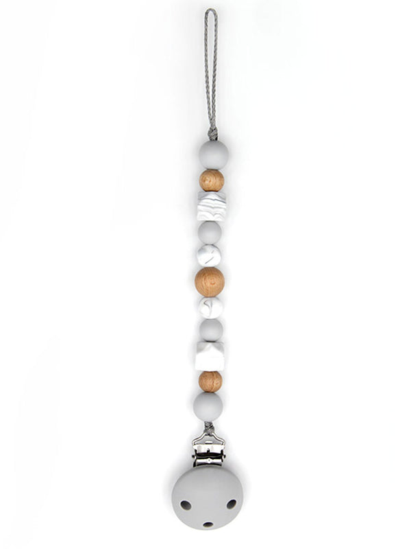 Pacifier chain - Marble stone