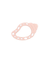 Silicone Teether || Shell Pink