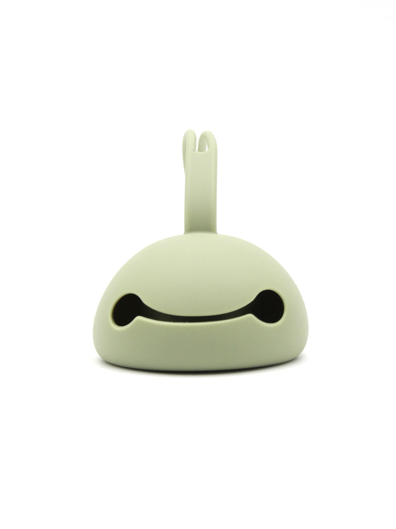 Pacifier box silicone - Friend olive
